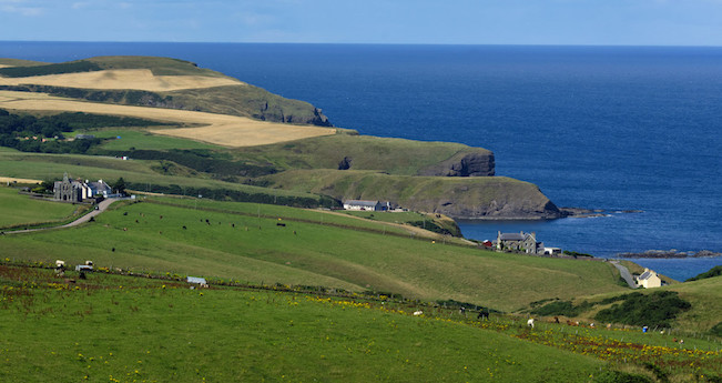 North Aberdeenshire coastal landscape