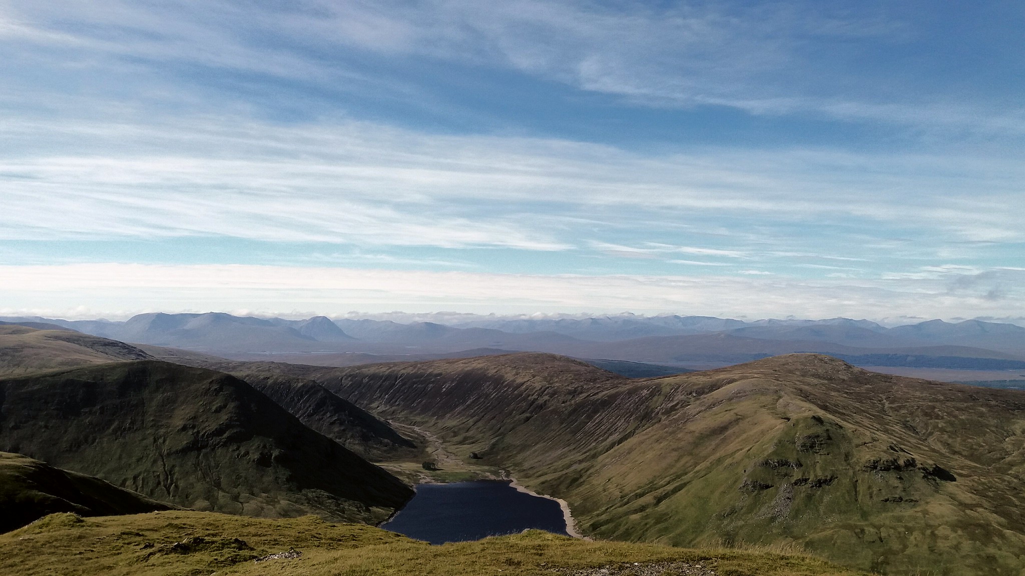 View from Stuc an Lochain Munro, Scotland