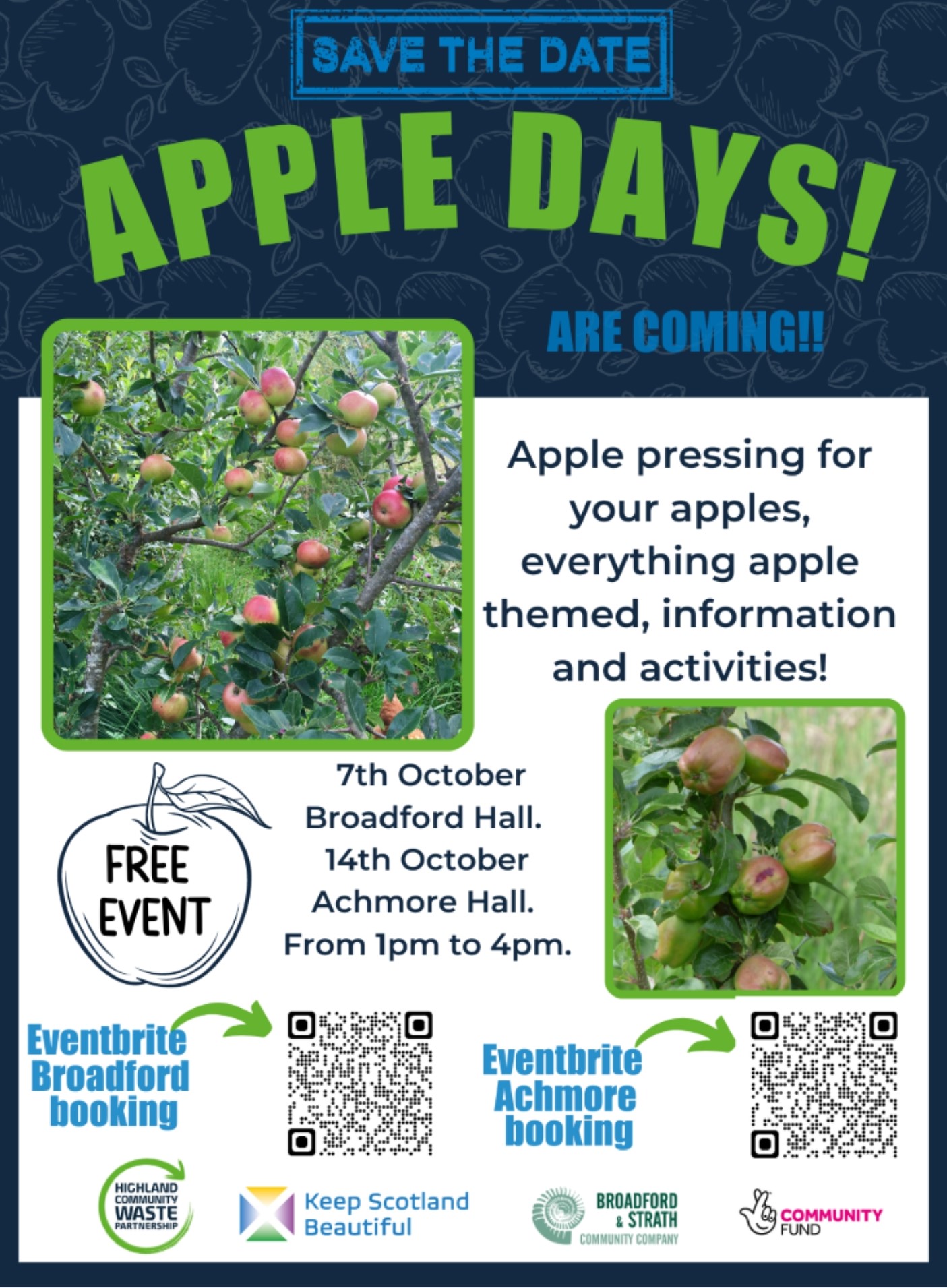 Apple Days Event Poster 
