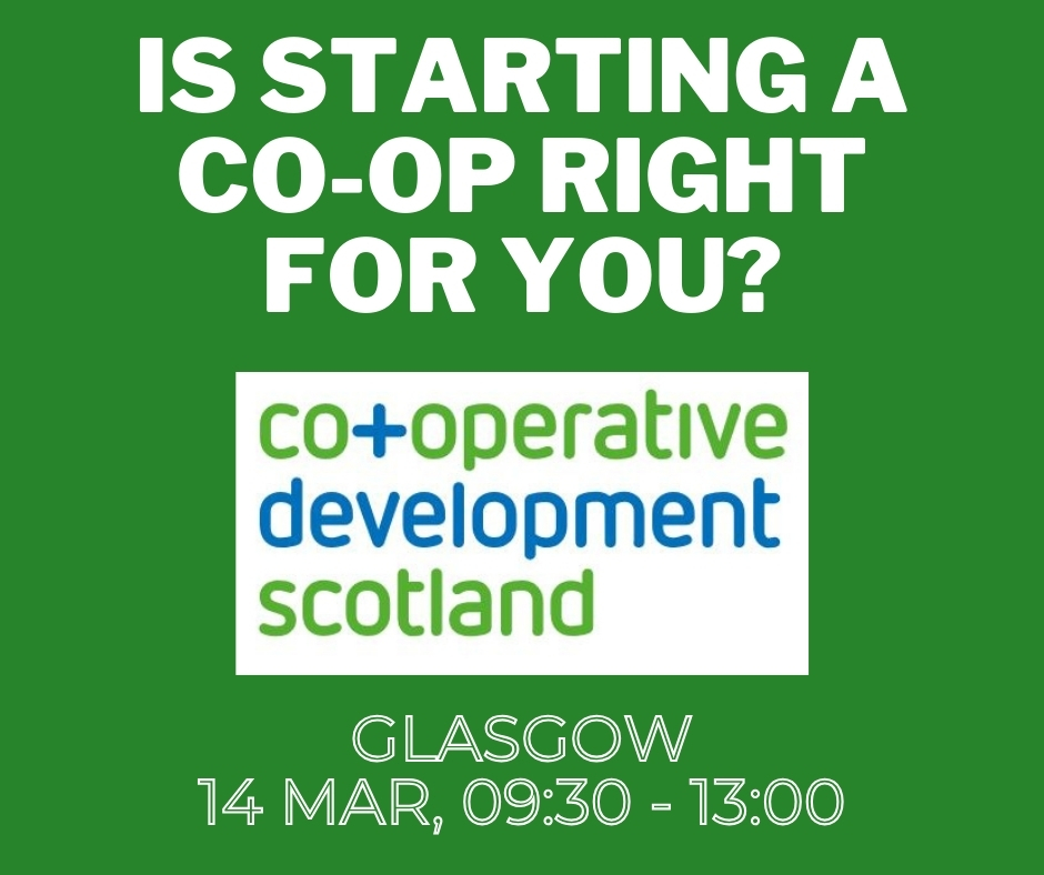 Is Starting a Co-op Right for You?  14 March 2024