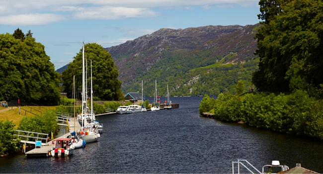 Caledonian Canal landscape