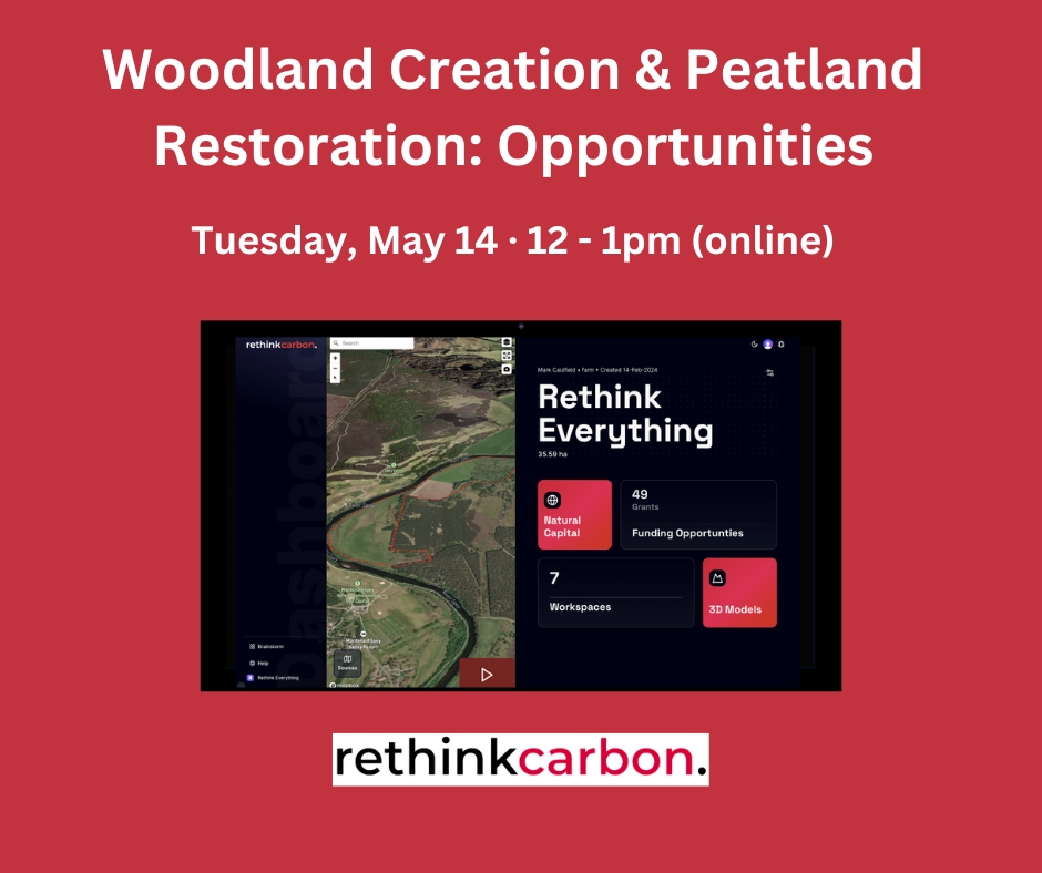 Woodland Creation & Peatland Restoration: Opportunities Flyer