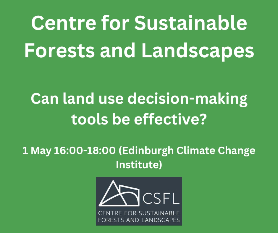 Forests and Landscapes Network - Can land use decision-making tools be effective?