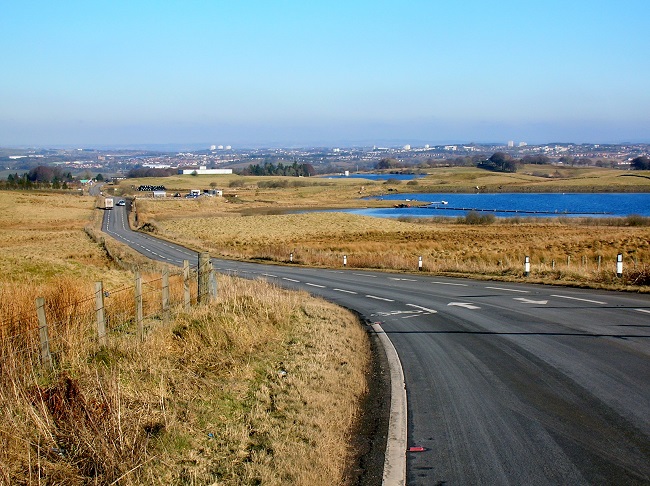 View of Eaglesham from Garret's Law