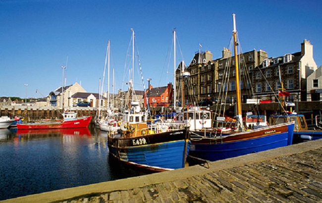 Orkney harbour