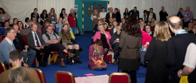 open space session at Scottish Rural Parliament