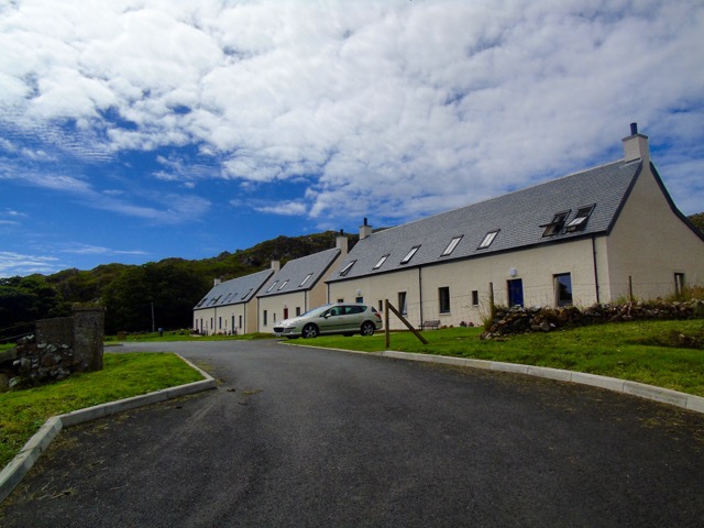 houses in rural street