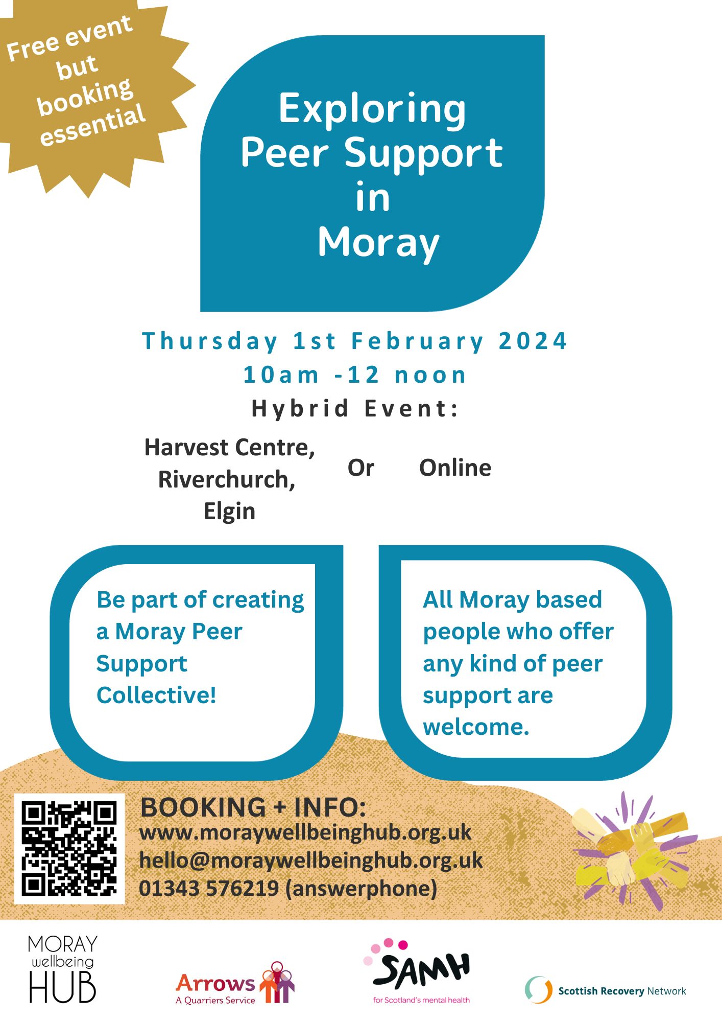 Exploring Peer Support Network in Moray Flyer
