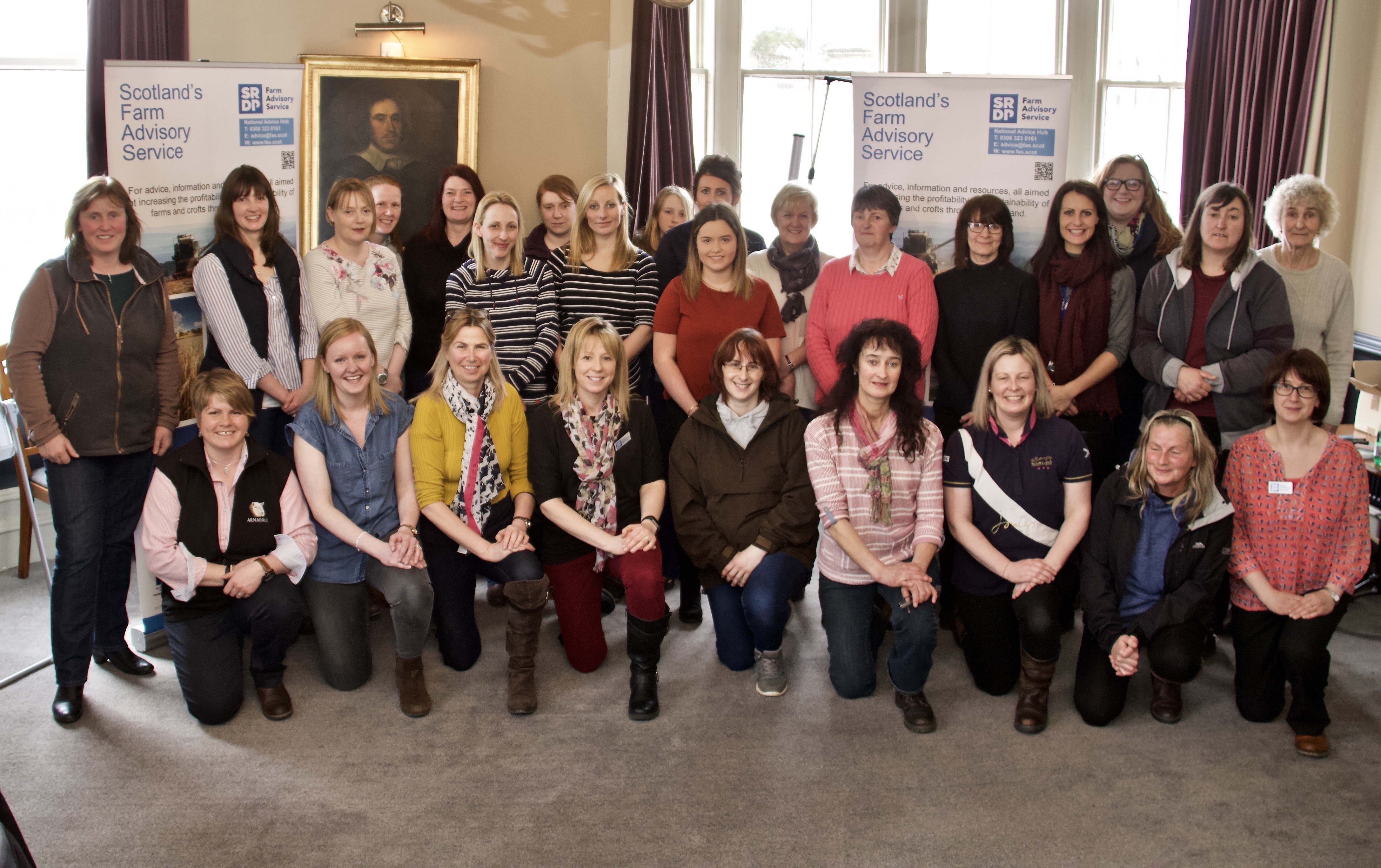last years participants in the women in agriculture event