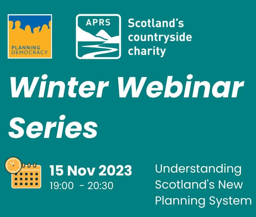 Action to Protect Rural Scotland (ARPS) Winter Webinar Series