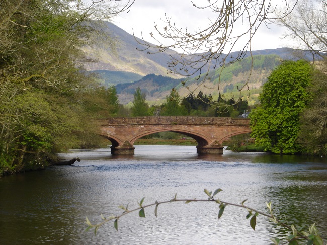 Bridge over River Teith in Callander