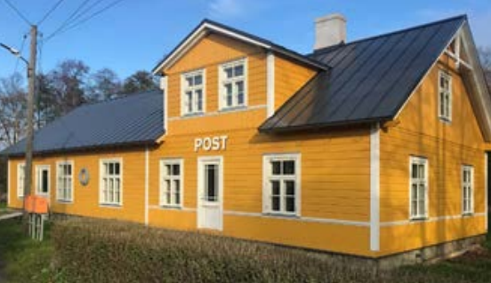 Post office in Leesi