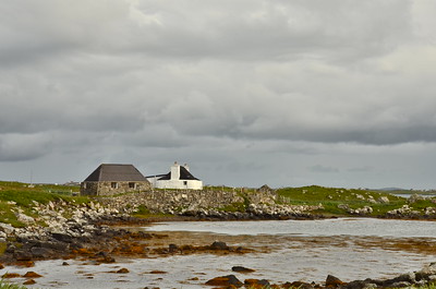 Croft houses on North Uist