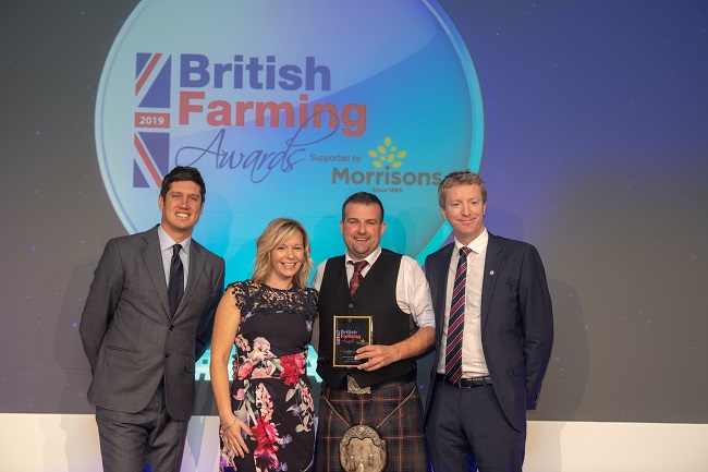 Andrew and Aileen Marchant at British Farming Awards