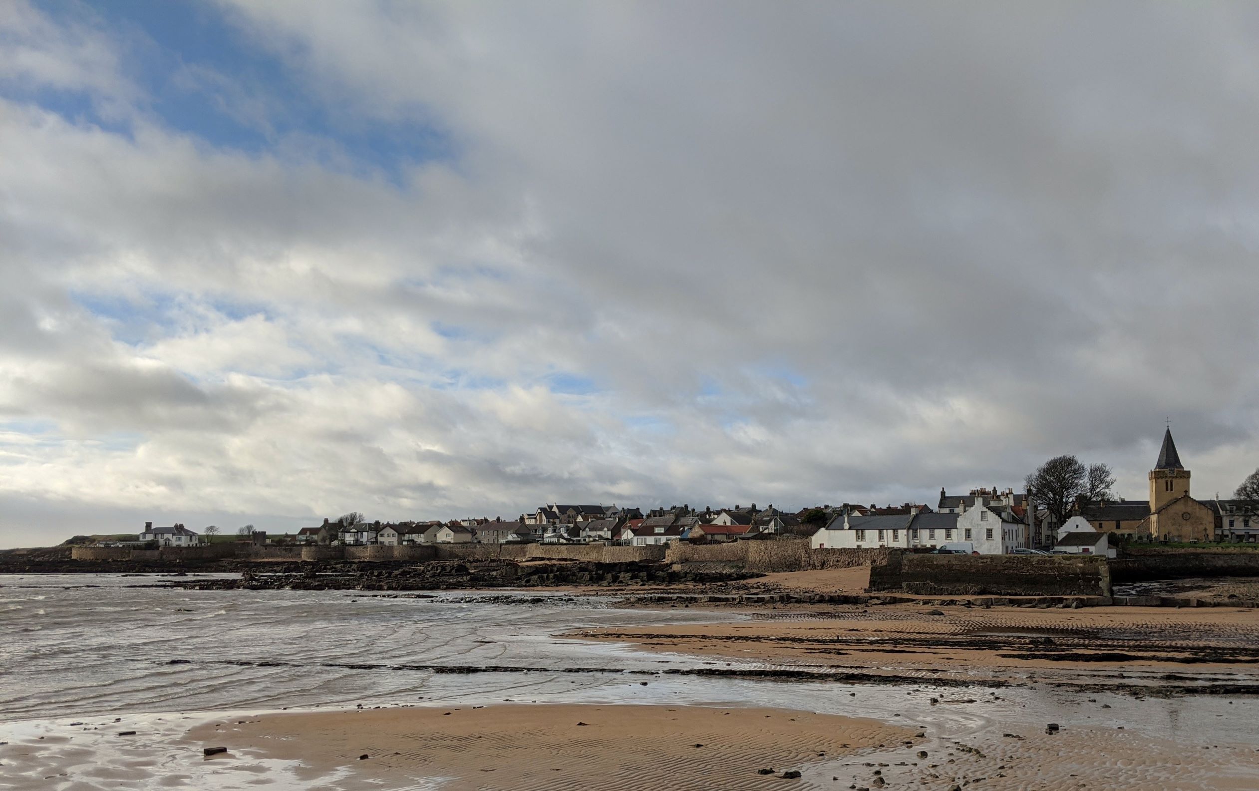 View of Anstruther from the harbour