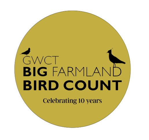 Big Farmland Bird Count celebrating 10 years logo