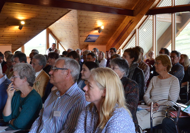 audience members at Cairngorms LEADER launch