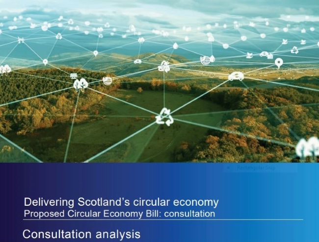 Cover of Proposed circular economy bill consultation results