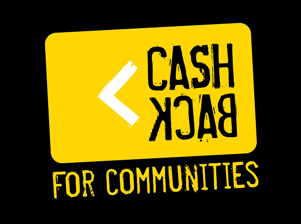 Cashback for Communities Info graphic