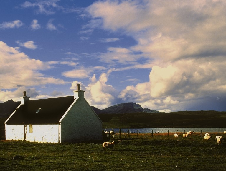 Croft on the isle of Skye - pic by kodachrome25 via canva