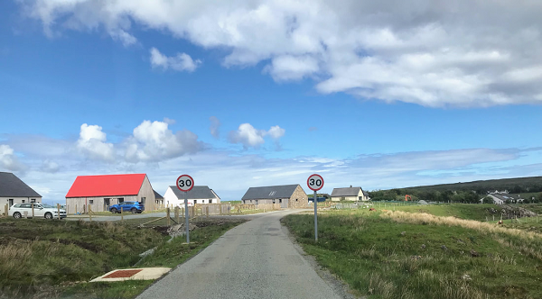 New community-owned housing, health and business development in Staffin, Skye