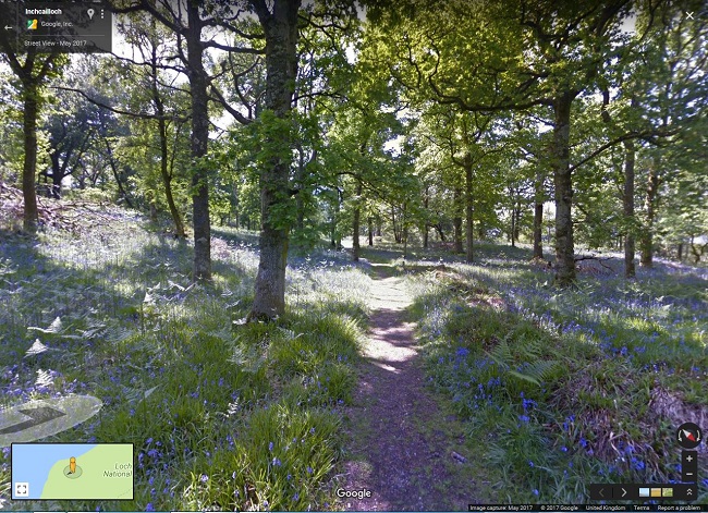 Screenshot from Google Maps Inchcailloch