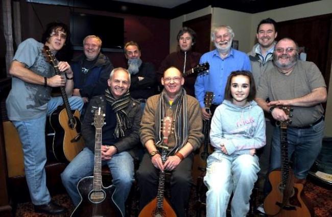Lanarkshire Songwriters group photo