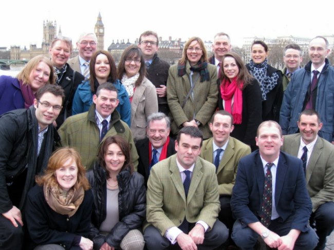 Previous participants of Rural Leadership course in London