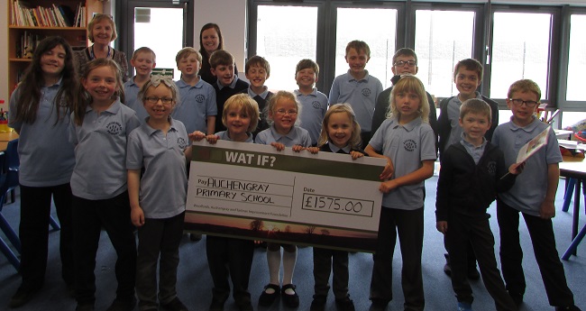 Large Grant awarded to Auchengray Primary School by WAT IF? for Heritage Photography Project