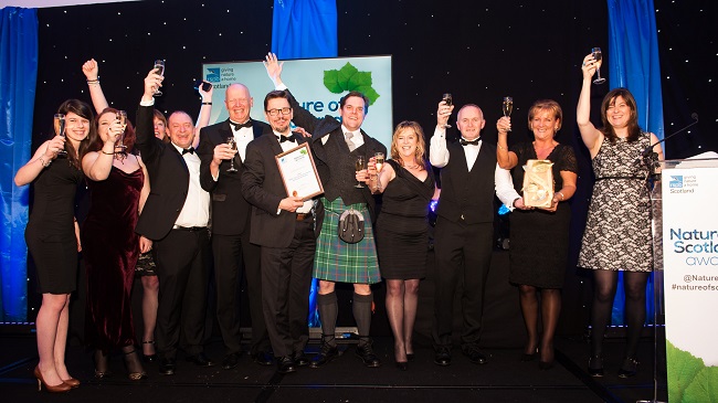 Nature of Scotland Award winners, courtesy Simon Williamson