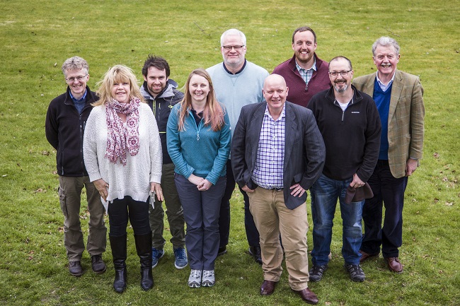 group photo of Outdoor Access Trust for Scotland