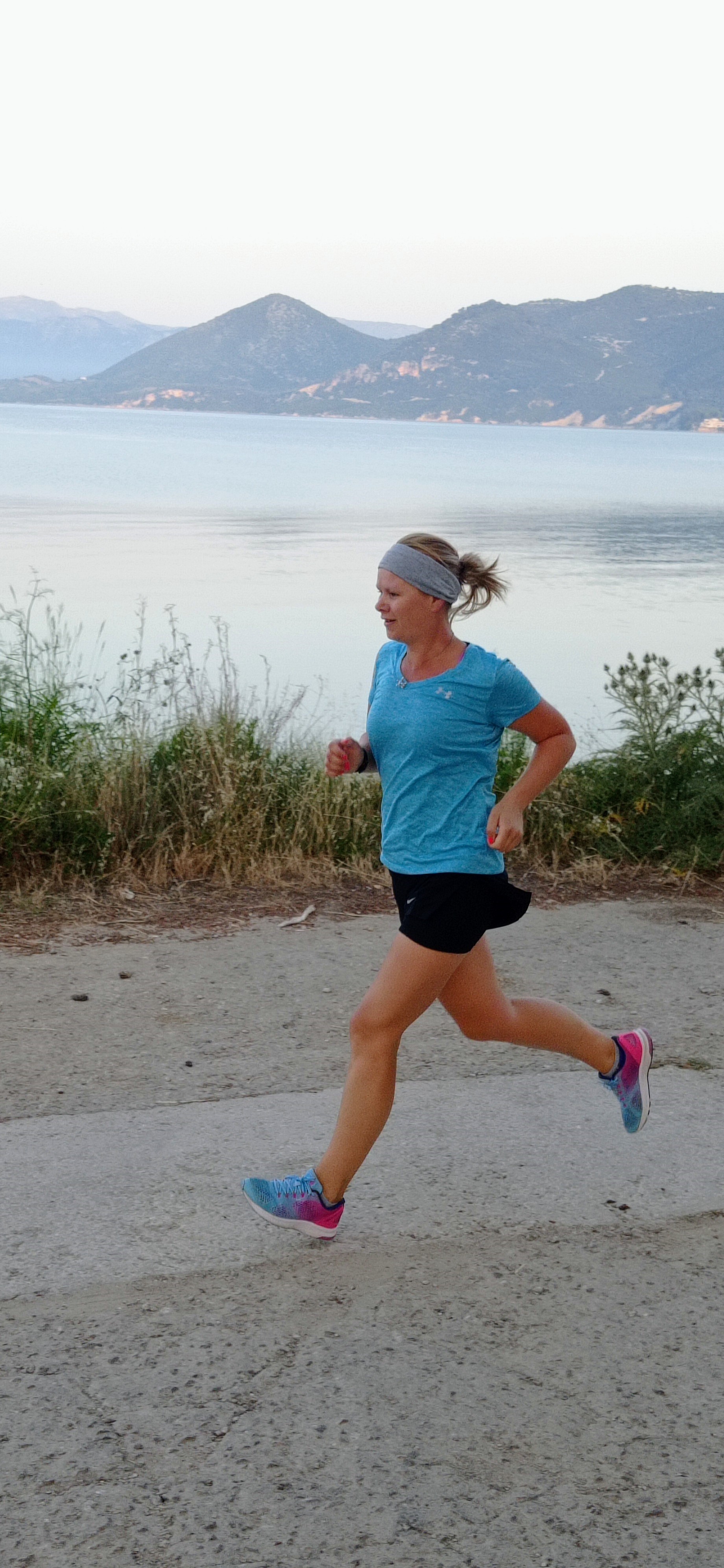 Rachel Biggar running