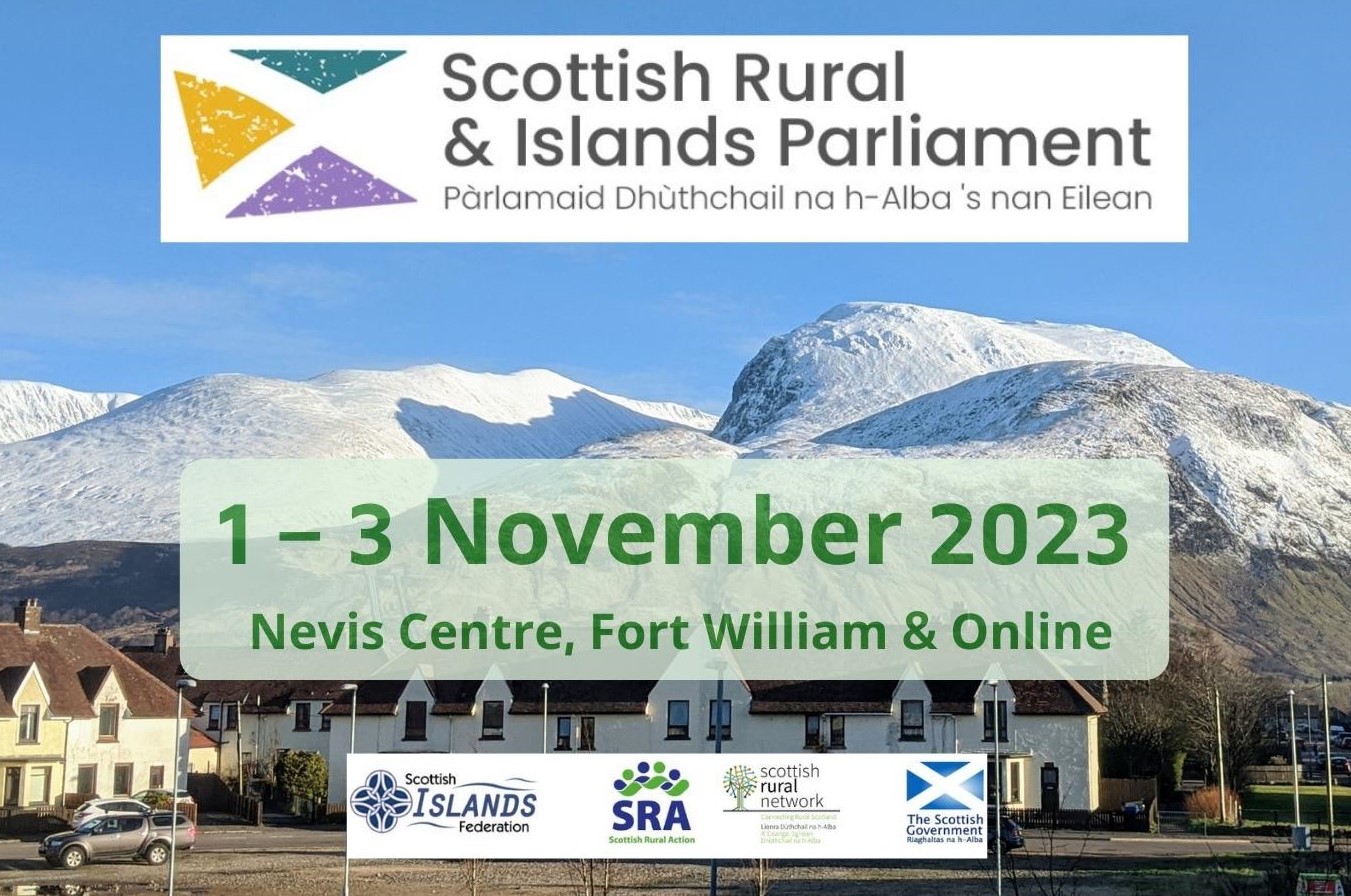 Scottish Rural Parliament announcement 
