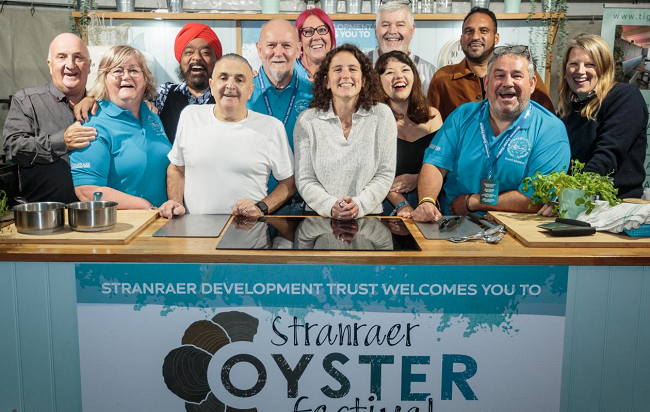 Stranraer Oyster Festival on Saturday 16 September. Photographer Colin Hattersley.    