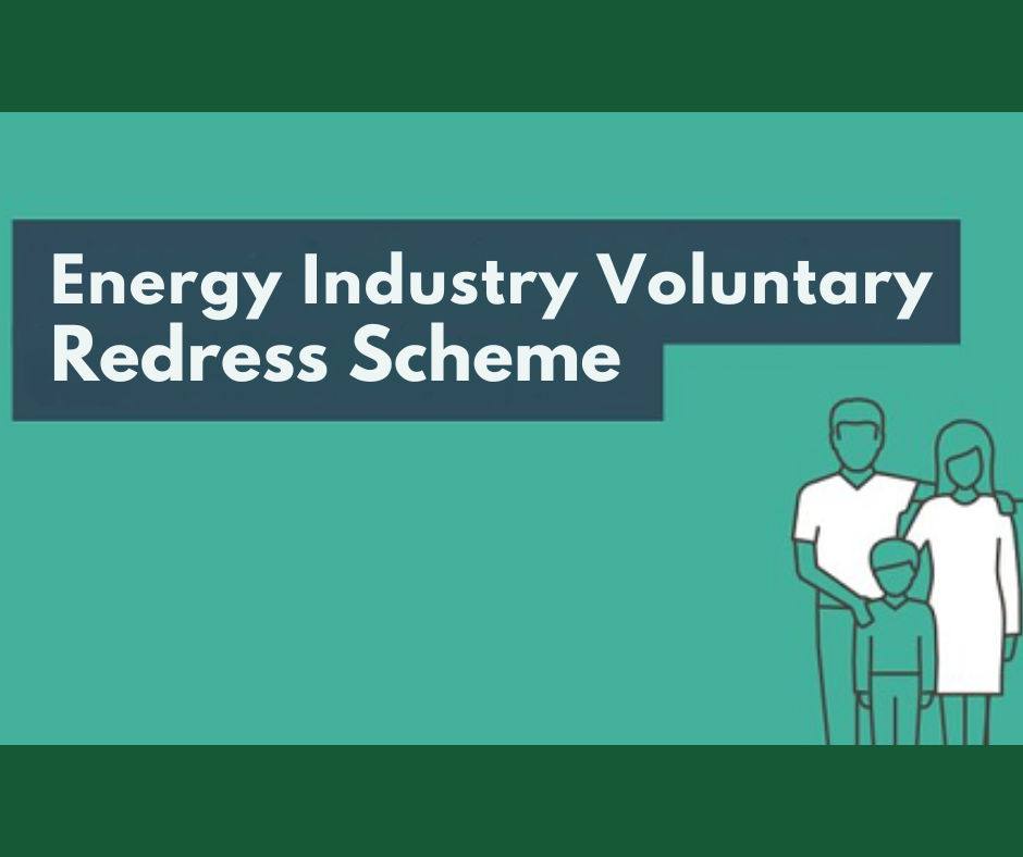 Energy Industry Voluntary Redress Scheme Info graphic