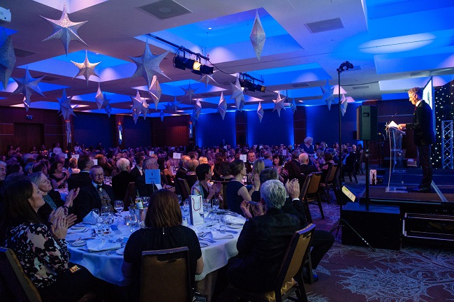 crowd photo from Nature of Scotland Awards ceremony, photo credit: Simon Williams Photography Edinburgh