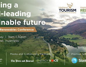 Tourism & Renewables Conference - image with sponsers