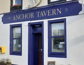 Street view of community owned pub, The Anchor Tavern 