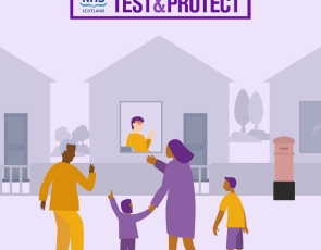 Test & Protect graphic