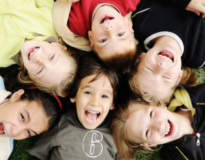 Group of smiling children 