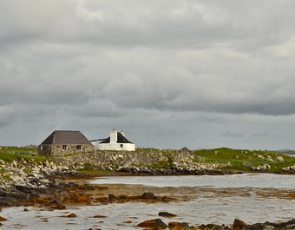 Croft houses on North Uist