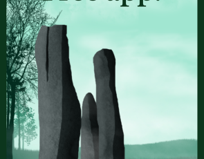 Orkney Folklore Trail app graphic with standing stones