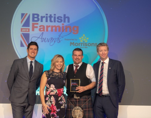 Andrew and Aileen Marchant at British Farming Awards