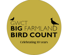 Big Farmland Bird Count celebrating 10 years logo