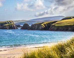 Shetland coastal landscape
