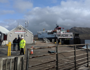 Lochmaddy ferry terminal, North Uist (pic by A Robertson) 
