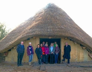 Group photo at Whithorn Round House