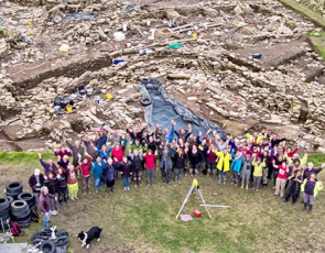 work at the Ness of Brodgar site