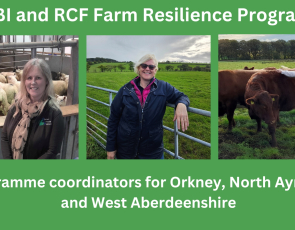 RSABI and The RCF Farm Resilience Programme Coordinators 