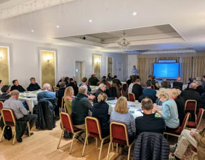 Participants taking part in the Agriculture Bill Workshop in the Scottish Borders, November 2022